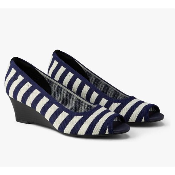 VIVAIA Tamia Peep Toe Wedge 39 - Picture 1 of 9